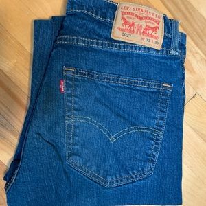 Levi’s 502, men’s blue jeans